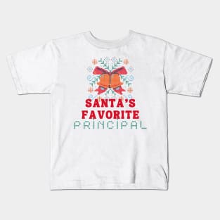 Principal Christmas Gift Kids T-Shirt